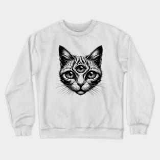 Purr-fectly Noir Crewneck Sweatshirt